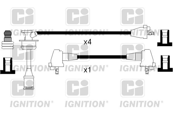 QUINTON HAZELL Süütesüsteemikomplekt XC864